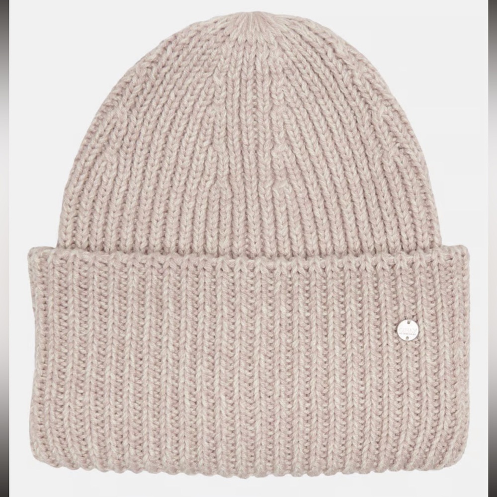 Only Beige Ribbed Knit Beanie - Picture 2 of 6